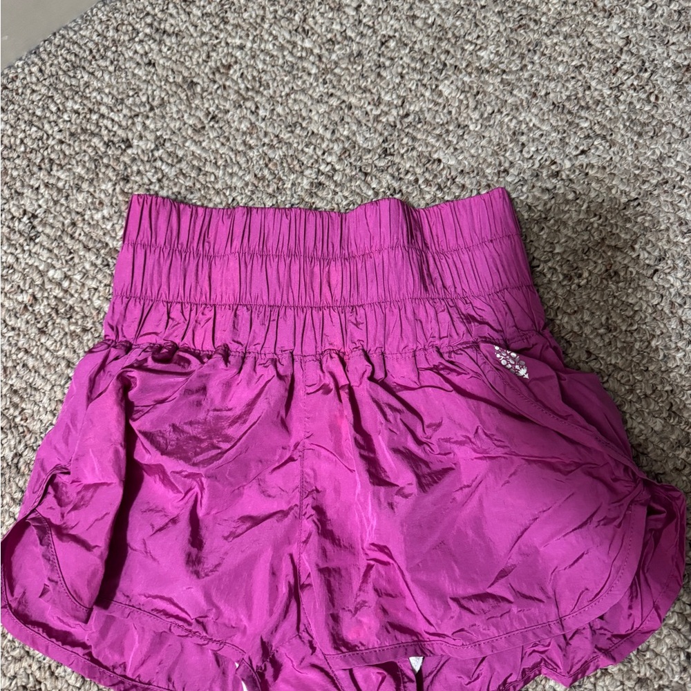Lululemon Magenta Athletic Shorts